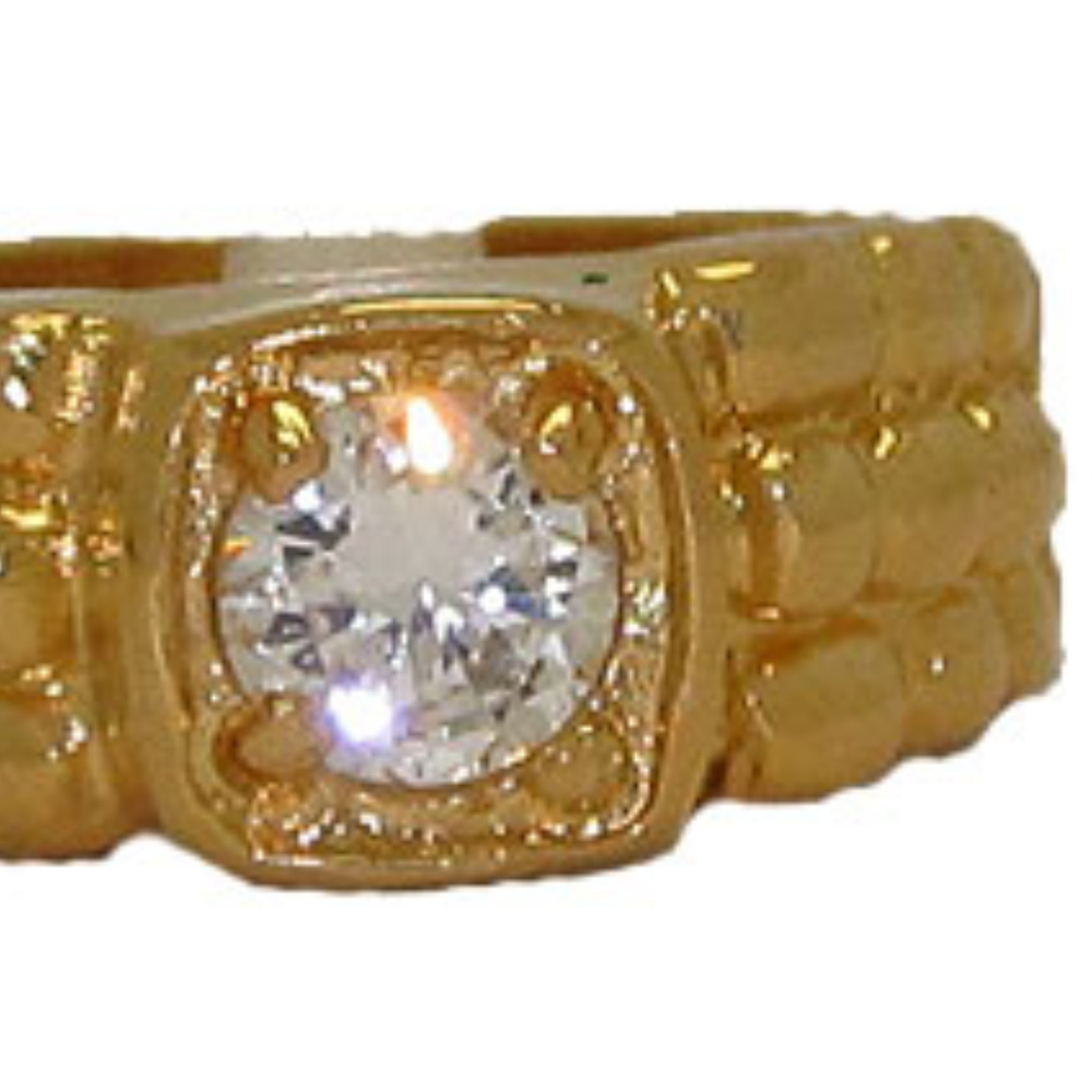 Quality Cubic Zirconia Rings Mens Ring NWT - Picture 3 of 3
